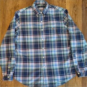 Ralph Lauren Multicolor Plaid Button Down Shirt